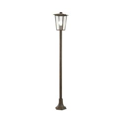 Sovil Lampione Contemporaneo Ribot Alluminio Nero 1 Luce E27