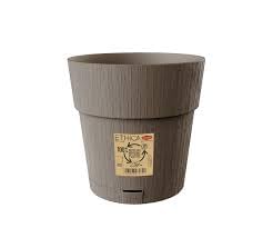 Stefanplast Ethica - Vaso per piante, diametro 20 cm, colore: Tortora