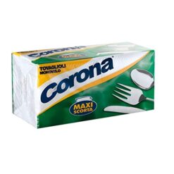 Tedim Industry Maxi Scorta Confezione 180 Pezzi Gr.350 Balletta 15 Confezioni (15) Bianco Carta 1 Strato Usa E Getta