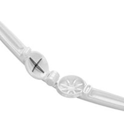 Tescoma 420208 Presto Pinza Taglia Castagne, Plastica, Bianco