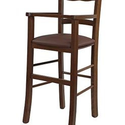 Totò Piccinni SEGGIOLONE Bimbo Pappa in Legno, con Protezione, Stabile e Sicuro