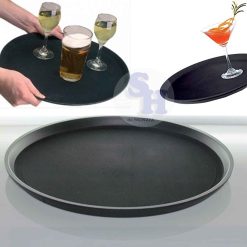 VASSOIO ANTISCIVOLO TONDO CM.40 POLIPROPILENE