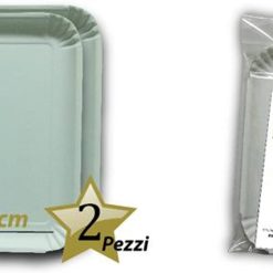 VASSOIO BIANCO RETT.RE CM.30X22 CF.2 PZ.