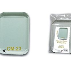 VASSOIO BIANCO RETT.RE CM.33X23