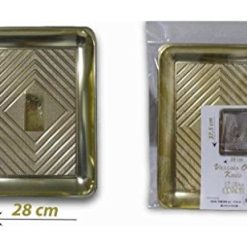 VASSOIO ORO RETT.RE CM.37,5X28