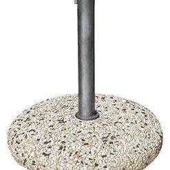 VERDELOOK Base Porta ombrellone in Cemento, Tubo Ø 55 mm, coperture arredo Esterni