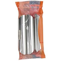 Vespa 2110 Formexcannoli Confezione 3, 12.5 cm, Alluminio, Argento, 3 unità