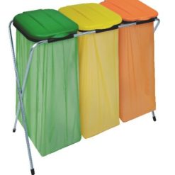 PORTARIFIUTI ECOFIX 3 POSTI COP. COLORATO X DIFFERENZIATA