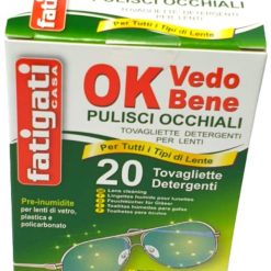 ok vedo bene 20 salviette pulisci ochhiali